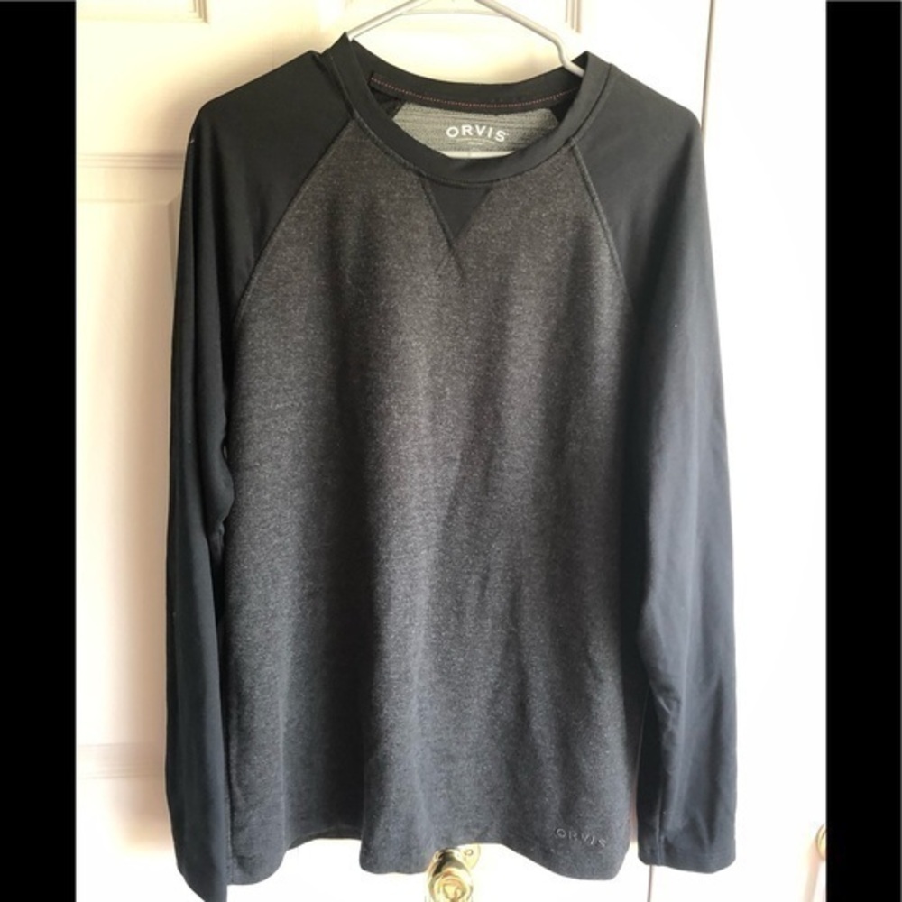 Orvis Men’s Crew Neck Sweatshirt Size Medium